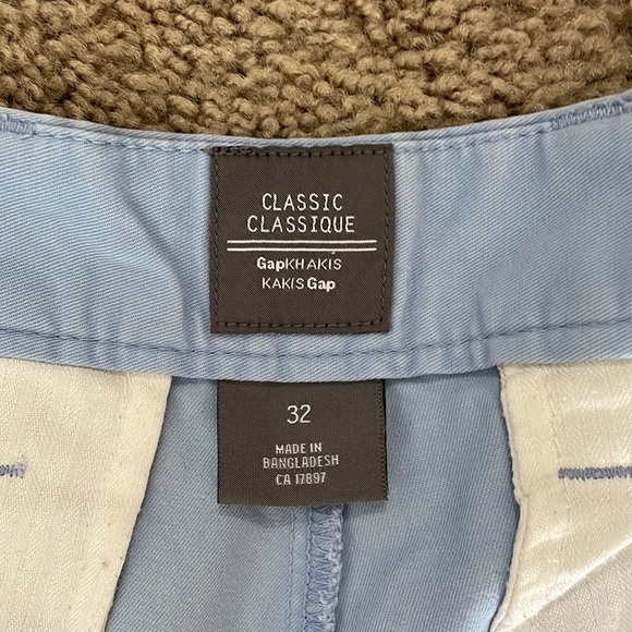 Mens shorts - pre worn - good condition - light blue - Picture 2 of 4